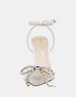 DREA WHITE -Betsey Johnson BETSEYJOHNSON SANDALS SB DREAWHITE FRONT