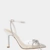DREA WHITE 2 DREA WHITE -Betsey Johnson BETSEYJOHNSON SANDALS SB DREAWHITE SIDE