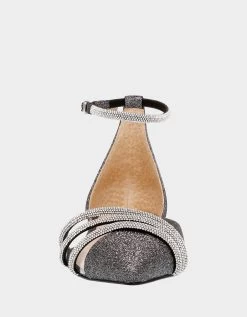 ELSAH BLACK -Betsey Johnson BETSEYJOHNSON SANDALS SB ELSAHBLACK FRONT