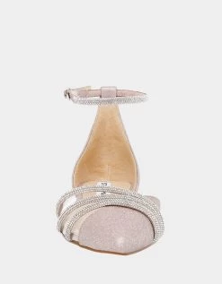 ELSAH BLUSH -Betsey Johnson BETSEYJOHNSON SANDALS SB ELSAHBLUSH FRONT