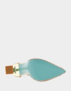 JAD GOLD -Betsey Johnson BETSEYJOHNSON SANDALS SB JAD GOLD BOTTOM