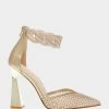 JAD GOLD -Betsey Johnson BETSEYJOHNSON SANDALS SB JAD GOLD SIDE 1