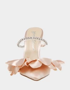 JAYDE NUDE -Betsey Johnson BETSEYJOHNSON SANDALS SB JAYDENUDE FRONT