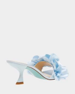 KIMI LIGHT BLUE -Betsey Johnson BETSEYJOHNSON SANDALS SB KIMILTBLUE ALT1