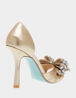 LANDN GOLD -Betsey Johnson BETSEYJOHNSON SANDALS SB LANDN GOLD ALT1