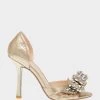 LANDN GOLD -Betsey Johnson BETSEYJOHNSON SANDALS SB LANDN GOLD SIDE