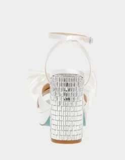MADDY IVORY -Betsey Johnson BETSEYJOHNSON SANDALS SB MADDY IVORY BACK