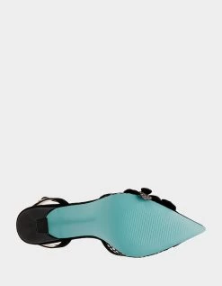 SOFYA BLACK -Betsey Johnson BETSEYJOHNSON SANDALS SB SOFYA BLACK BOTTOM