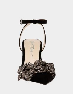 SOFYA BLACK -Betsey Johnson BETSEYJOHNSON SANDALS SB SOFYA BLACK FRONT