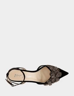 SOFYA BLACK -Betsey Johnson BETSEYJOHNSON SANDALS SB SOFYA BLACK TOP