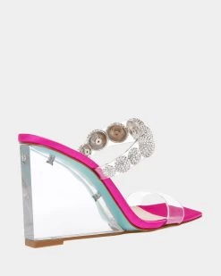 TROY FUCHSIA -Betsey Johnson BETSEYJOHNSON SANDALS SB TROYFUCHSIA ALT1