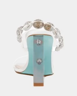 TROY IVORY -Betsey Johnson BETSEYJOHNSON SANDALS SB TROYIVORY BACK