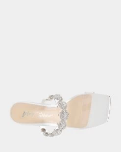 TROY IVORY -Betsey Johnson BETSEYJOHNSON SANDALS SB TROYIVORY TOP