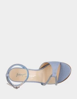 VERA LIGHT BLUE -Betsey Johnson BETSEYJOHNSON SANDALS SB VERALTBLUE TOP