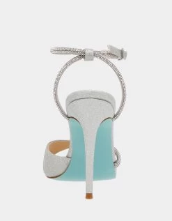 VERA SILVER -Betsey Johnson BETSEYJOHNSON SANDALS SB VERASILVER BACK