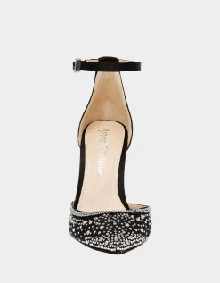 VIOLA BLACK -Betsey Johnson BETSEYJOHNSON SANDALS SB VIOLA BLACK FRONT