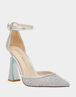 VIOLA SILVER -Betsey Johnson BETSEYJOHNSON SANDALS SB VIOLA SILVER