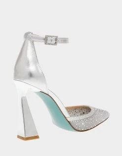 VIOLA SILVER -Betsey Johnson BETSEYJOHNSON SANDALS SB VIOLA SILVER ALT1