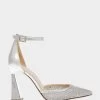 VIOLA SILVER -Betsey Johnson BETSEYJOHNSON SANDALS SB VIOLA SILVER SIDE