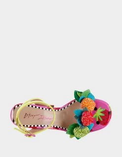 SPRITE MULTI -Betsey Johnson BETSEYJOHNSON SANDALS SPRITEBERRYMULTI TOP