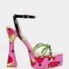TIKY MULTI -Betsey Johnson BETSEYJOHNSON SANDALS TIKYBERRYMULTI SIDE