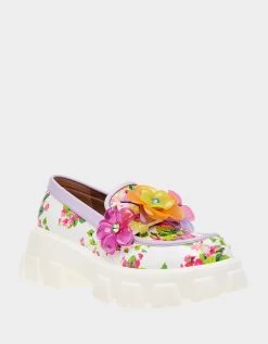 VINIE FLORAL MULTI -Betsey Johnson BETSEYJOHNSON SANDALS VINIEFLOALMULTI