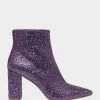 CADY PURPLE -Betsey Johnson BETSEYJOHNSON BOOTIES SB CADY PURPLE SIDE