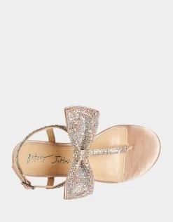 KIDS' SASHA CHAMPAGNE -Betsey Johnson BETSEYJOHNSON SHOES BK SASHA CHAMPAGN TOP