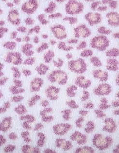 BETSEYS LEOPARD THROW BLANKET MULTI -Betsey Johnson BETSEYS LEOPARD THROW OPEN MEDIUM PURPLE F