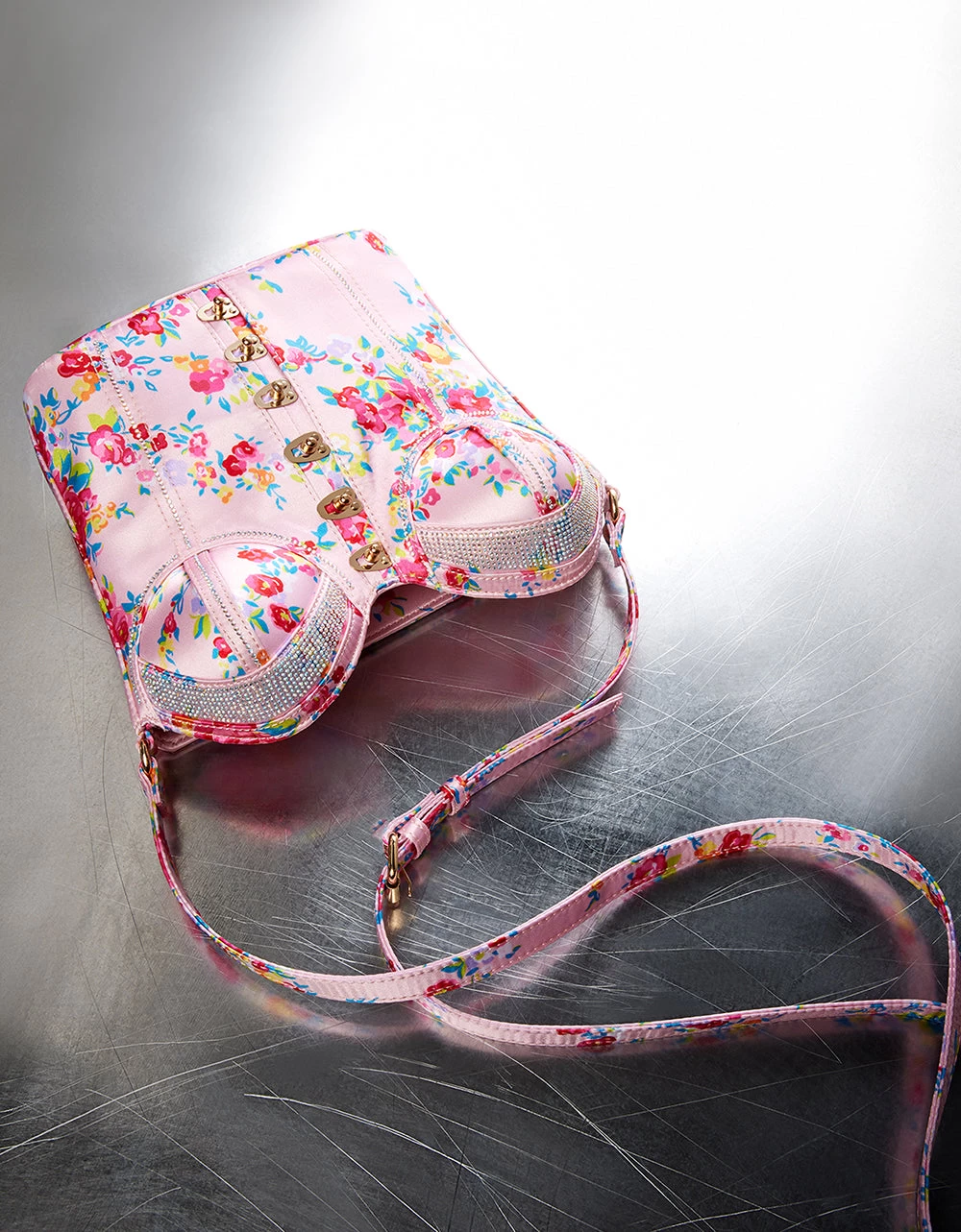 KITSCH OF CORSETS LOVE CROSSBODY FLORAL 5 KITSCH OF CORSETS LOVE CROSSBODY FLORAL - Image 3