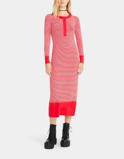 BEND IT LIKE BETSEY DRESS RED | RE:LUV