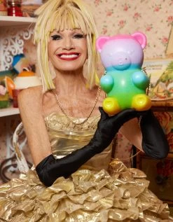 KITSCH BEAR NECESSITY CROSSBODY RAINBOW MULTI -Betsey Johnson BETSEY JOHNSON SOCIAL SHOOT BJ34395F RAINBOW MULTI 29