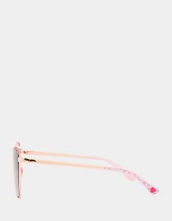 SHINE TIME SUNGLASSES PINK -Betsey Johnson BJ 23 195 PNK SIDE