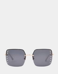 ON THE EDGE SUNGLASSES GOLD