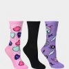 ICE SCREAM THREE PACK PURPLE MULTI -Betsey Johnson BJSKL0157 FORM 2