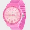 BETSEY TIME MESH STRAP WATCH PINK -Betsey Johnson BJW123
