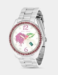 BETSEY TIME GARDEN CHARMS WATCH SILVER
