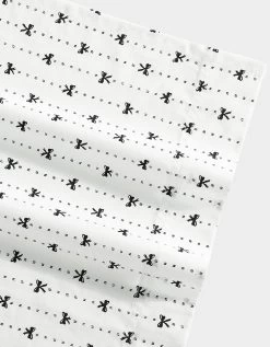 BETSEYS RIBBON PINSTRIPE WHITE QUEEN SHEET SET MULTI -Betsey Johnson RIBBON PINSTRIPE SHEET SET OPEN WHITE E f62a2e0f 3da4 42ed bdb6 9476e1149217