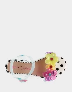 KIDS' FLRYN TEAL -Betsey Johnson STEVEMADDEN KIDS BK FLRYN POLKA MULTI TOP