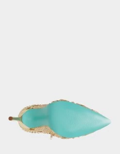 BOLT LIGHT GOLD -Betsey Johnson STEVEMADDEN BETSEYJOHNSON SB BOLT GOLD BOTTOM