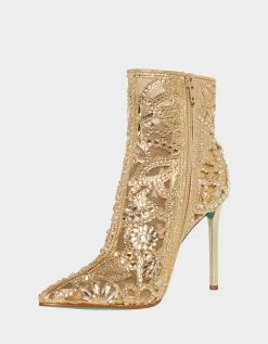 BOLT LIGHT GOLD -Betsey Johnson STEVEMADDEN BETSEYJOHNSON SB BOLT GOLD INSIDE