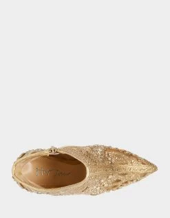 BOLT LIGHT GOLD -Betsey Johnson STEVEMADDEN BETSEYJOHNSON SB BOLT GOLD TOP