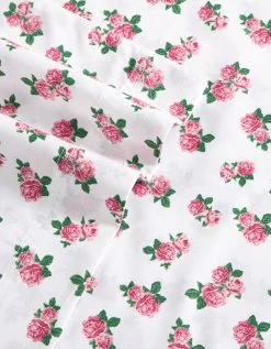 BETSEYS TINY PINK ROSES QUEEN SHEET SET MULTI -Betsey Johnson TEENY TINY ROSES SHEET SET OPEN LT PASTEL PINK C be416cb7 7c5d 4f5d aa1a c3608f11c6c3