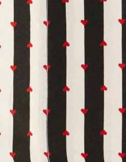 BETSEYS WONDERLAND STRIPE BLACK KING SHEET SET MULTI 7 BETSEYS WONDERLAND STRIPE BLACK KING SHEET SET MULTI -Betsey Johnson WONDERLAND STRIPE SHEET SET BLACK E