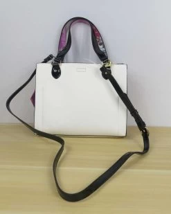 BLOCK PARTY MEDIUM SATCHEL PURPLE | RE:LUV -Betsey Johnson recurate submission 42842